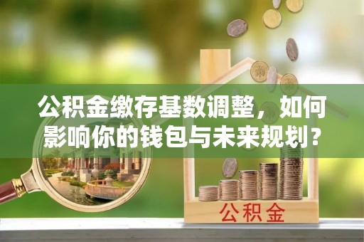 六合公积金缴存基数调整，如何影响你的钱包与未来规划？